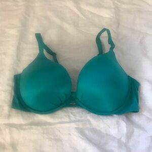 Victoria's Secret Vibrant Teal Bra Fabulous Plunge 38D